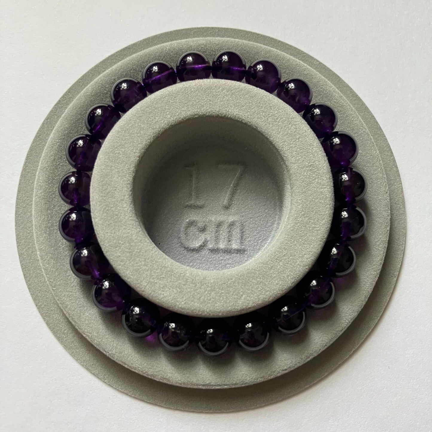 ウルグアイ産 天然アメジストブレスレット|プレミアムクラス・濃厚な紫が宿す高貴な輝き